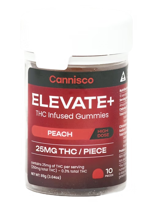 Cannisco "ELEVATE+" - 25mg per gummy